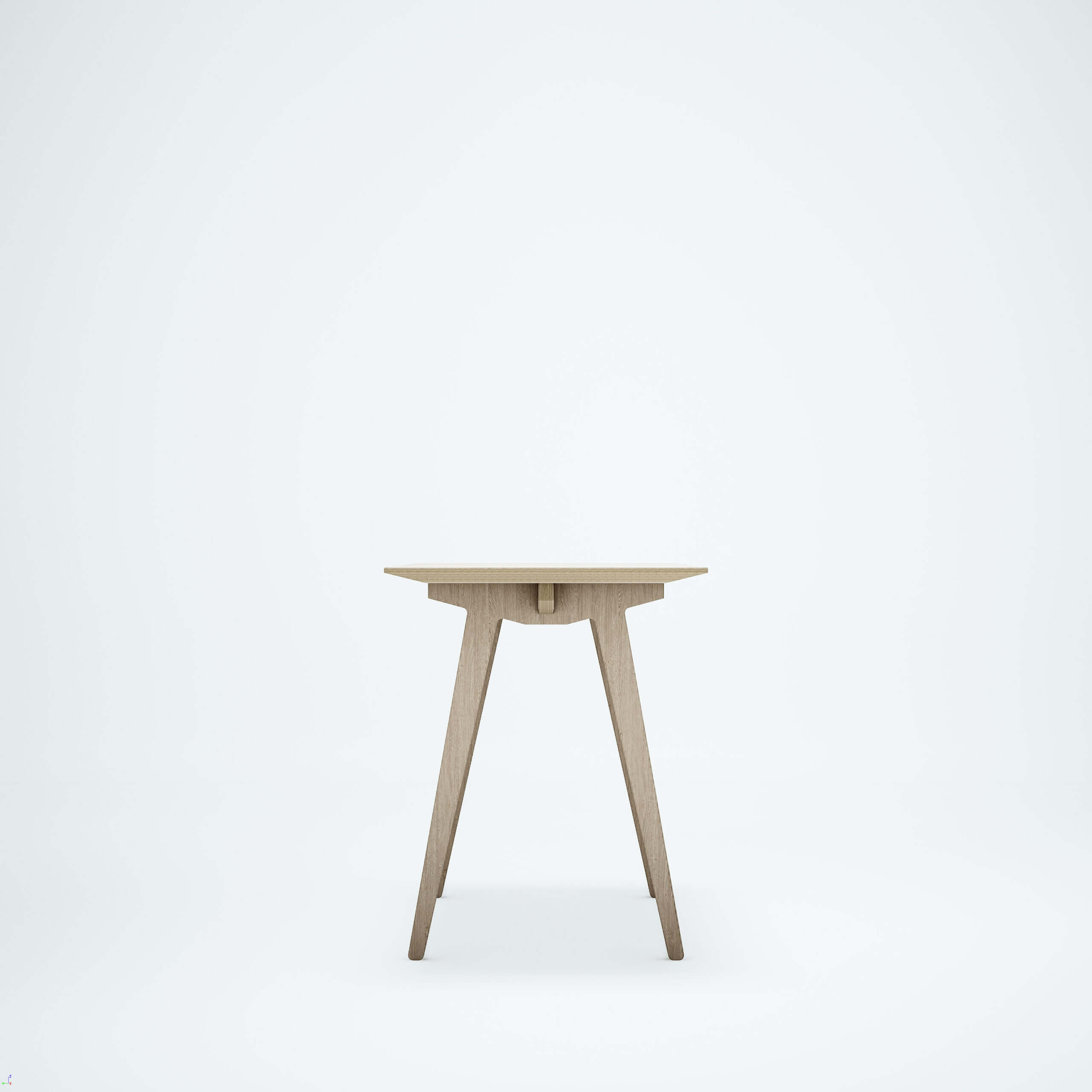 Profile picture of the Wegner desk in natural stained finish.