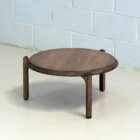 Photograph of Olbrich coffee table in dark stained finish.